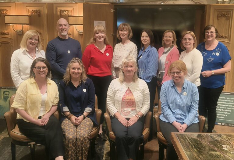Group of adults photographed at awards